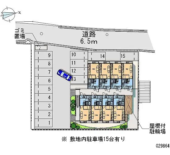 ★手数料０円★春日市塚原台　月極駐車場（LP）